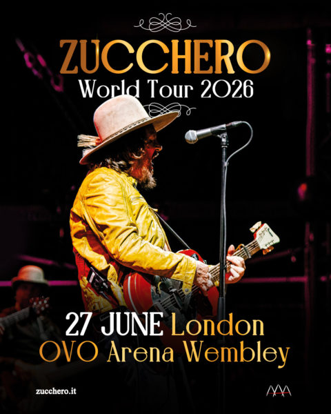 27 giugno 2026 Zucchero live alla OVO Arena Wembley