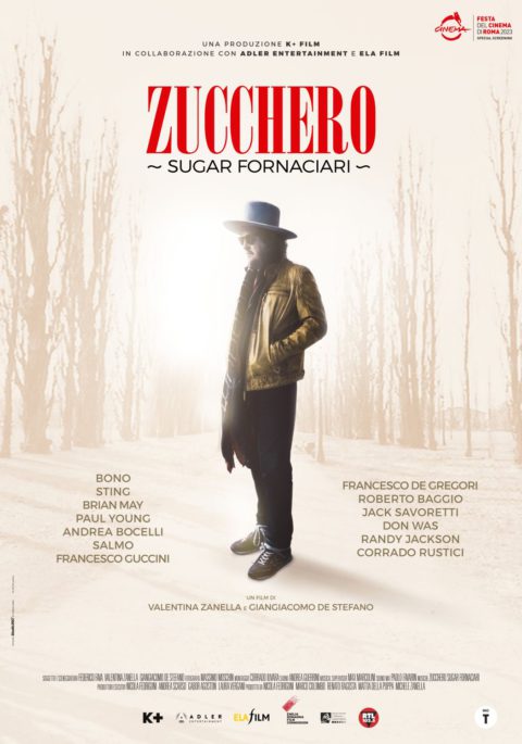 Da oggi su Amazon Prime il film documentario “ZUCCHERO – Sugar Fornaciari”